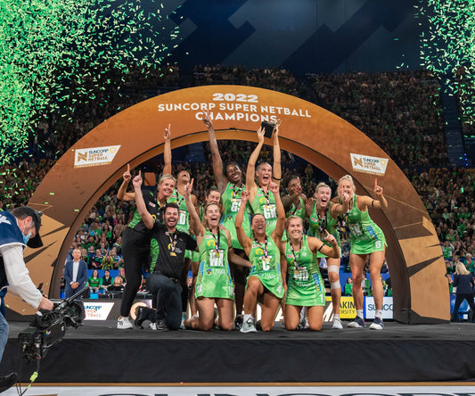 West Coast Fever Suncorp Super Netball Grand Final July 22